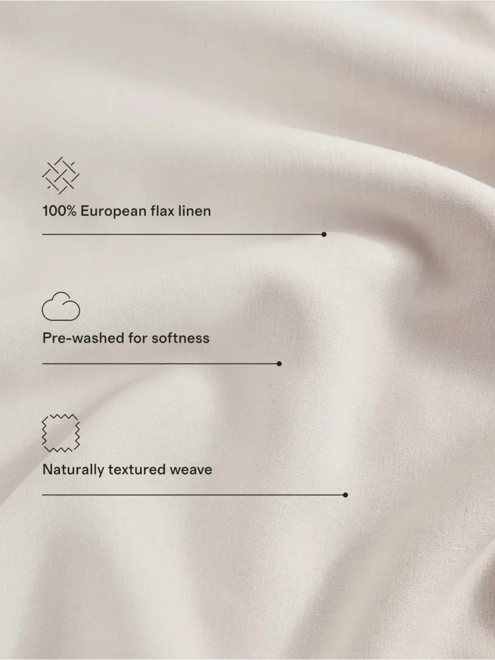 Quince NWOT European Linen Duvet Cover in Espresso King/Cal King 1108